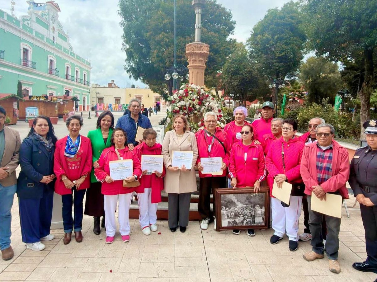 HUAMANTLA CONMEMORA 58 AÑOS DEL PASO DEL FUEGO OLÍMPICO DE MÉXICO&nbsp;1968