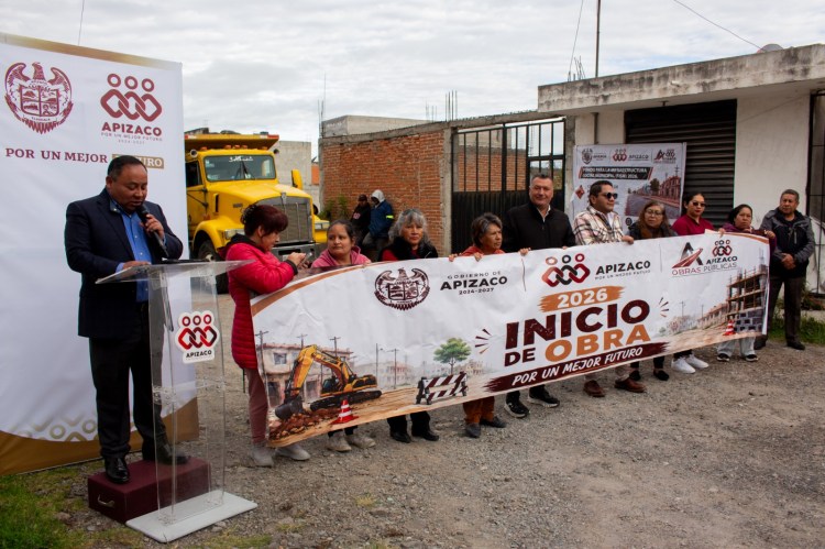 CON 306 M² DE ADOQUINAMIENTO, INICIA GOBIERNO DE APIZACO OBRA EN SANTA ANITA&nbsp;HUILOAC
