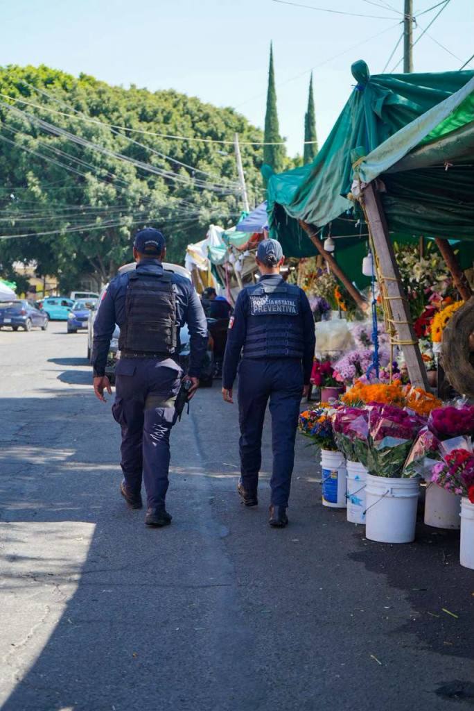 REFUERZAN VIGILANCIA DE DÍA DE MUERTOS EN&nbsp;PUEBLA
