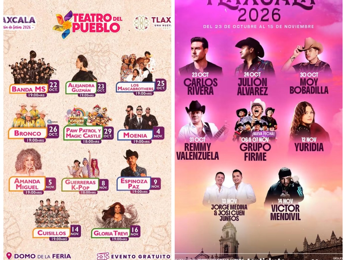 LA FERIA DE TLAXCALA TIENE DE LOS MEJORES ESPECTÁCULOS ARTÍSTICOS EN TEATRO DEL PUEBLO Y&nbsp;PALENQUE